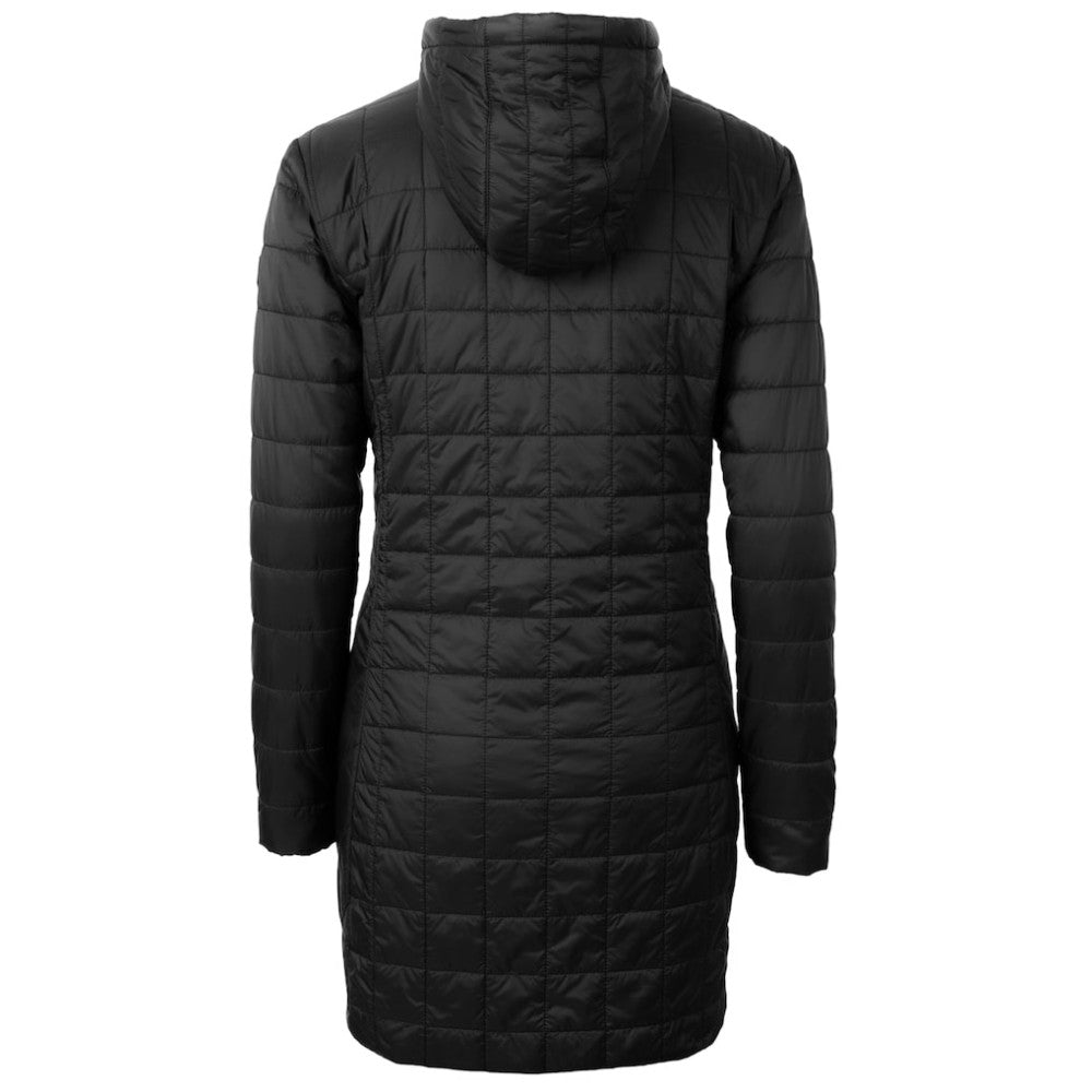Baltimore Orioles Cutter & Buck Women's Rainier Primaloft Eco Insulated Hooded Full-Zip Long Coat | MLB Outlet