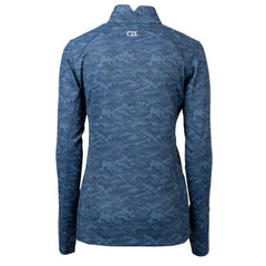 Seattle Mariners Cutter & Buck Women's  Traverse Camo Print Stretch Quarter-Zip Top | MLB For sale