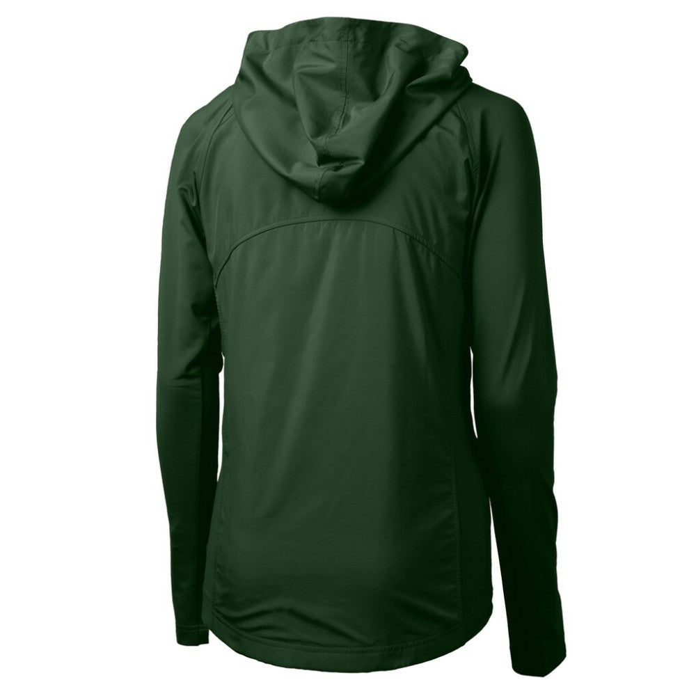 Athletics Cutter & Buck Women's Adapt Eco Knit Hybrid Recycled Full-Zip Hoodie | MLB US