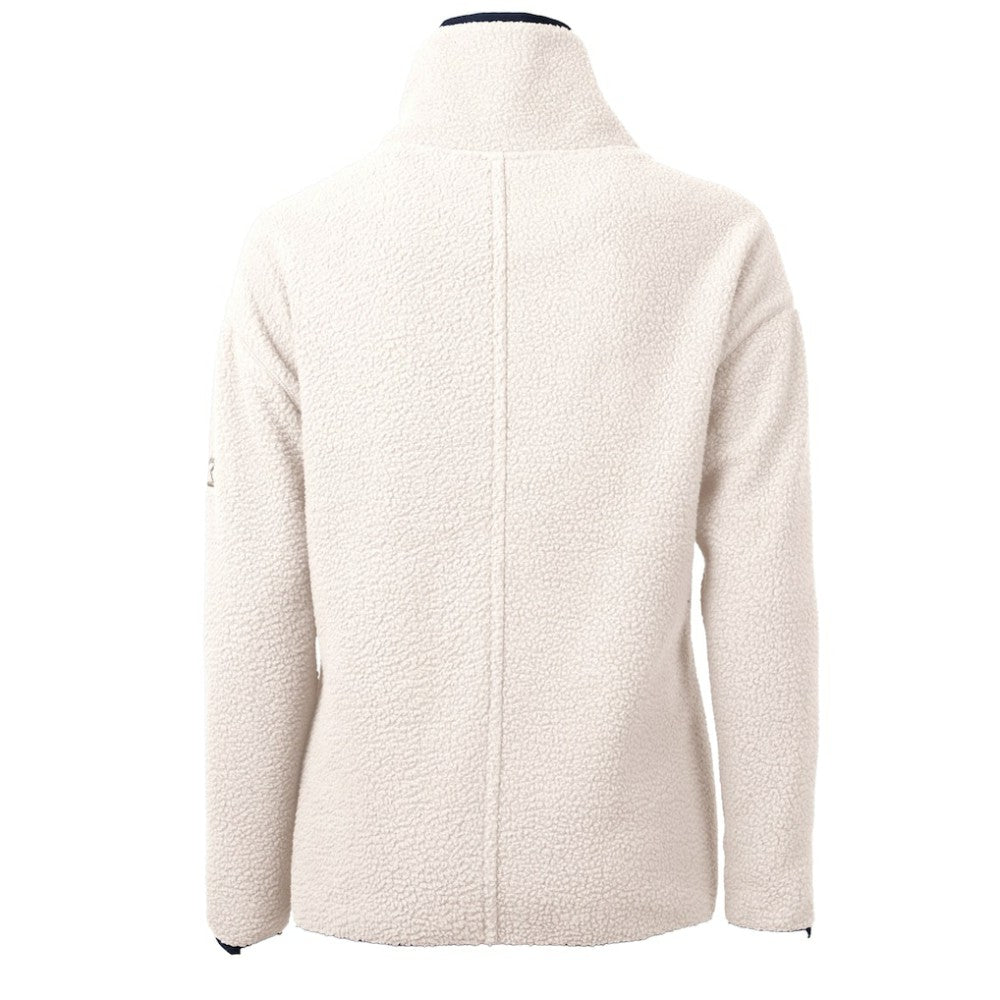 Chicago Cubs Cutter & Buck Women's Cooperstown Collection Cascade Eco Sherpa Fleece Half-Zip Pullover Jacket | MLB Shop