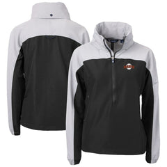 San Francisco Giants Cutter & Buck Women's  Charter Eco Recycled Half-Zip Anorak Jacket | MLB Outlet