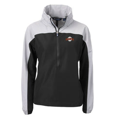 San Francisco Giants Cutter & Buck Women's  Charter Eco Recycled Half-Zip Anorak Jacket | MLB Outlet