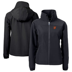 Baltimore Orioles Cutter & Buck Women's  Charter Eco Recycled Full-Zip Jacket | MLB On Sale