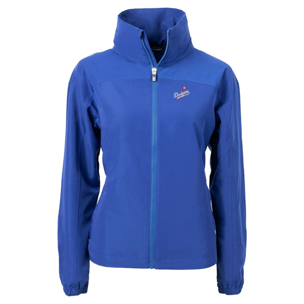 Los Angeles Dodgers Cutter & Buck Women's  Charter Eco Recycled Full-Zip Jacket | MLB Shop