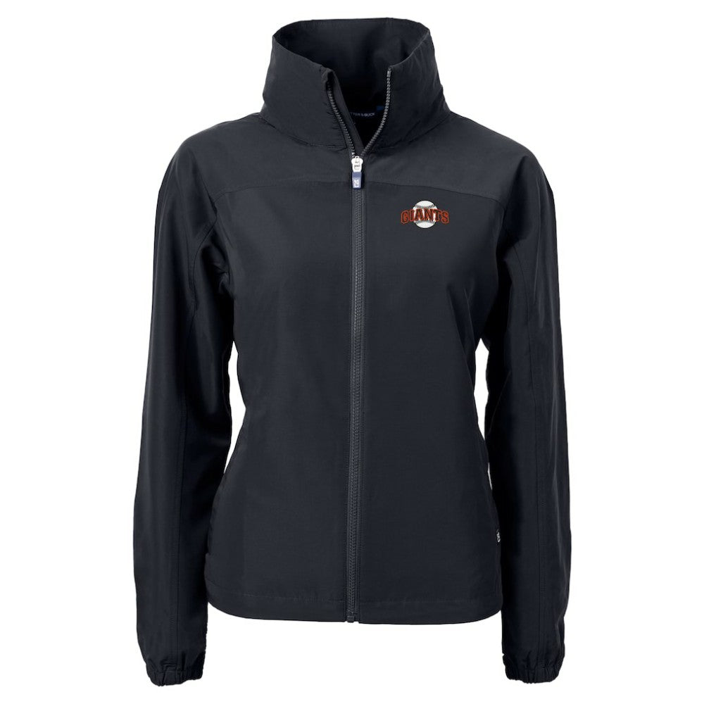 San Francisco Giants Cutter & Buck Women's  Charter Eco Recycled Full-Zip Jacket | MLB Shop