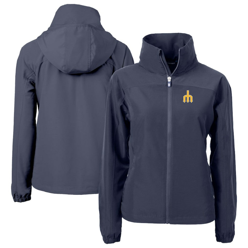 Seattle Mariners Cutter & Buck Women's  Charter Eco Recycled Full-Zip Jacket | MLB Near me