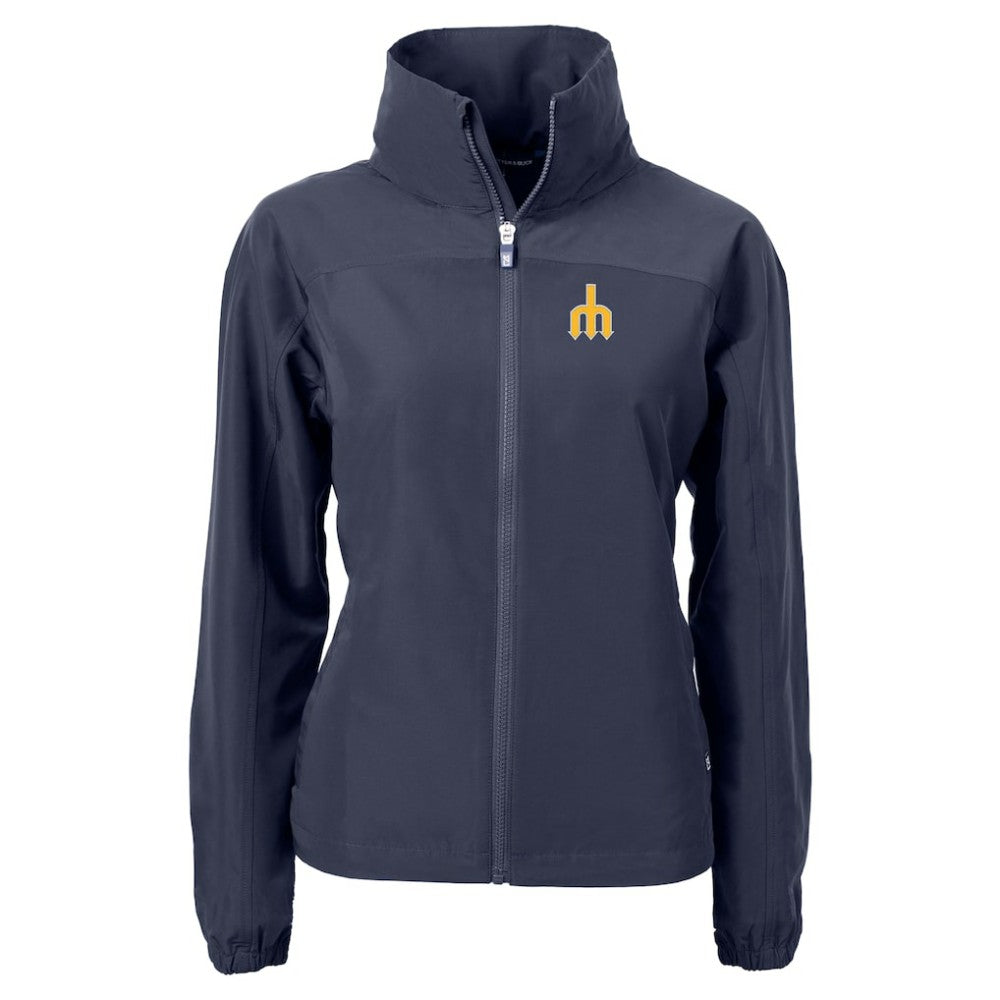 Seattle Mariners Cutter & Buck Women's  Charter Eco Recycled Full-Zip Jacket | MLB Near me