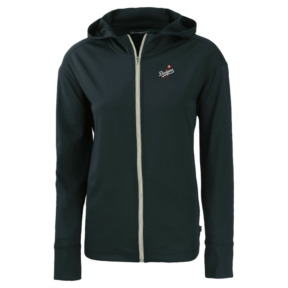 Los Angeles Dodgers Cutter & Buck Women's  Daybreak Eco Recycled Full-Zip Hoodie Jacket | MLB US
