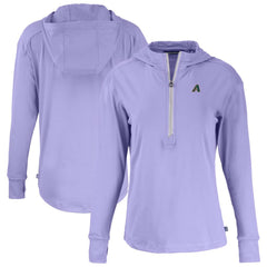 Arizona Diamondbacks Cutter & Buck Women's Daybreak Eco Recycled Half-Zip Hoodie | MLB Shop