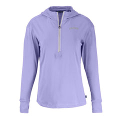 Colorado Rockies Cutter & Buck Women's Daybreak Eco Recycled Half-Zip Hoodie | MLB Outlet