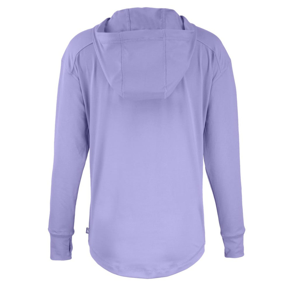 Colorado Rockies Cutter & Buck Women's Daybreak Eco Recycled Half-Zip Hoodie | MLB Outlet