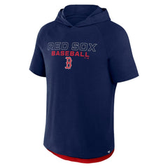 Boston Red Sox Fanatics Clubhouse Optimal Play Raglan Hoodie T-Shirt | MLB Sale