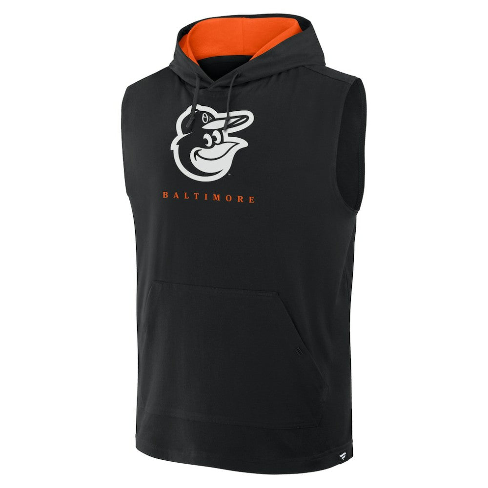 Baltimore Orioles Fanatics Fire Speed Sleeveless Pullover Hoodie | MLB Outlet