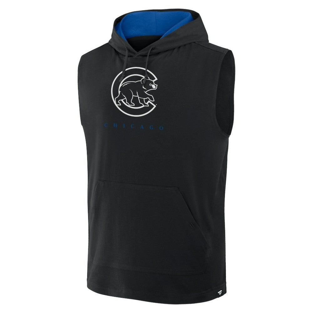 Chicago Cubs Fanatics Fire Speed Sleeveless Pullover Hoodie | MLB Near me