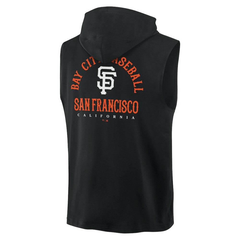 San Francisco Giants Fanatics Fire Speed Sleeveless Pullover Hoodie | MLB Outlet