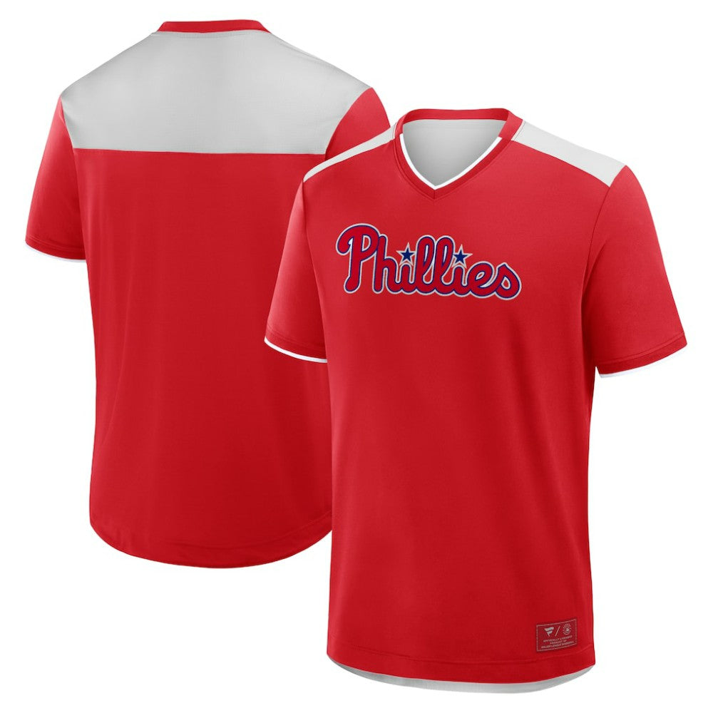 Philadelphia Phillies Fanatics Walk Off V-Neck T-Shirt | MLB Near me