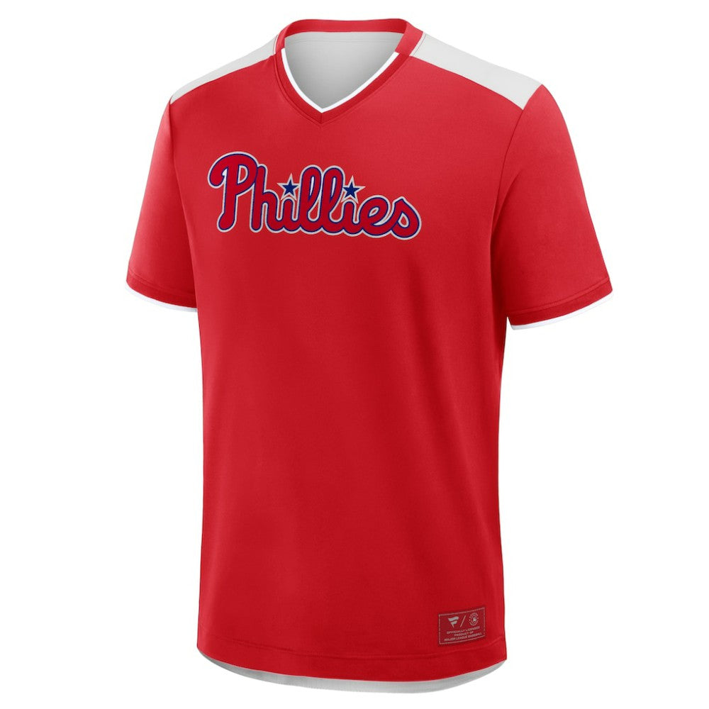 Philadelphia Phillies Fanatics Walk Off V-Neck T-Shirt | MLB Near me