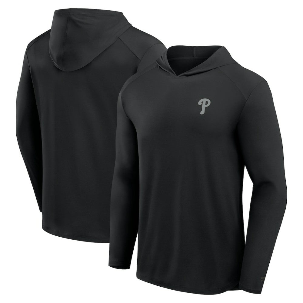 Philadelphia Phillies Fanatics Front Office Power Mono Long Sleeve Hoodie T-Shirt | MLB New