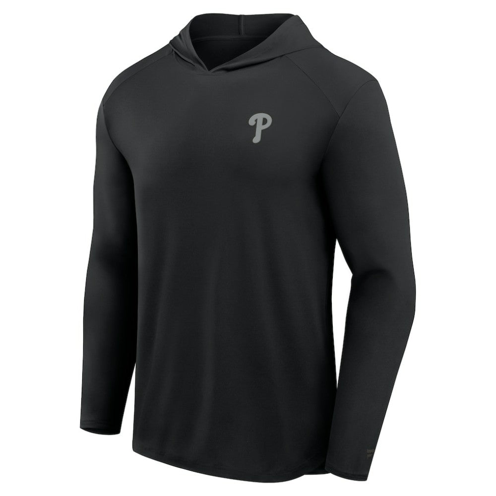 Philadelphia Phillies Fanatics Front Office Power Mono Long Sleeve Hoodie T-Shirt | MLB New