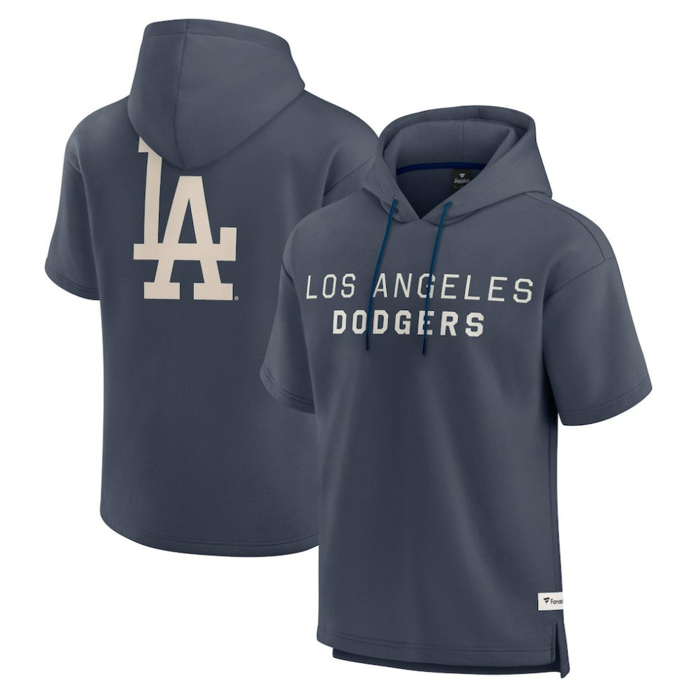 Los Angeles Dodgers Fanatics Elements Future Ground Lettering Short Sleeve Pullover Hoodie | MLB US