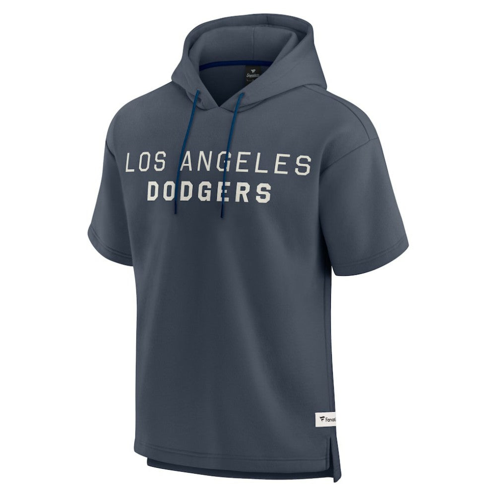 Los Angeles Dodgers Fanatics Elements Future Ground Lettering Short Sleeve Pullover Hoodie | MLB US
