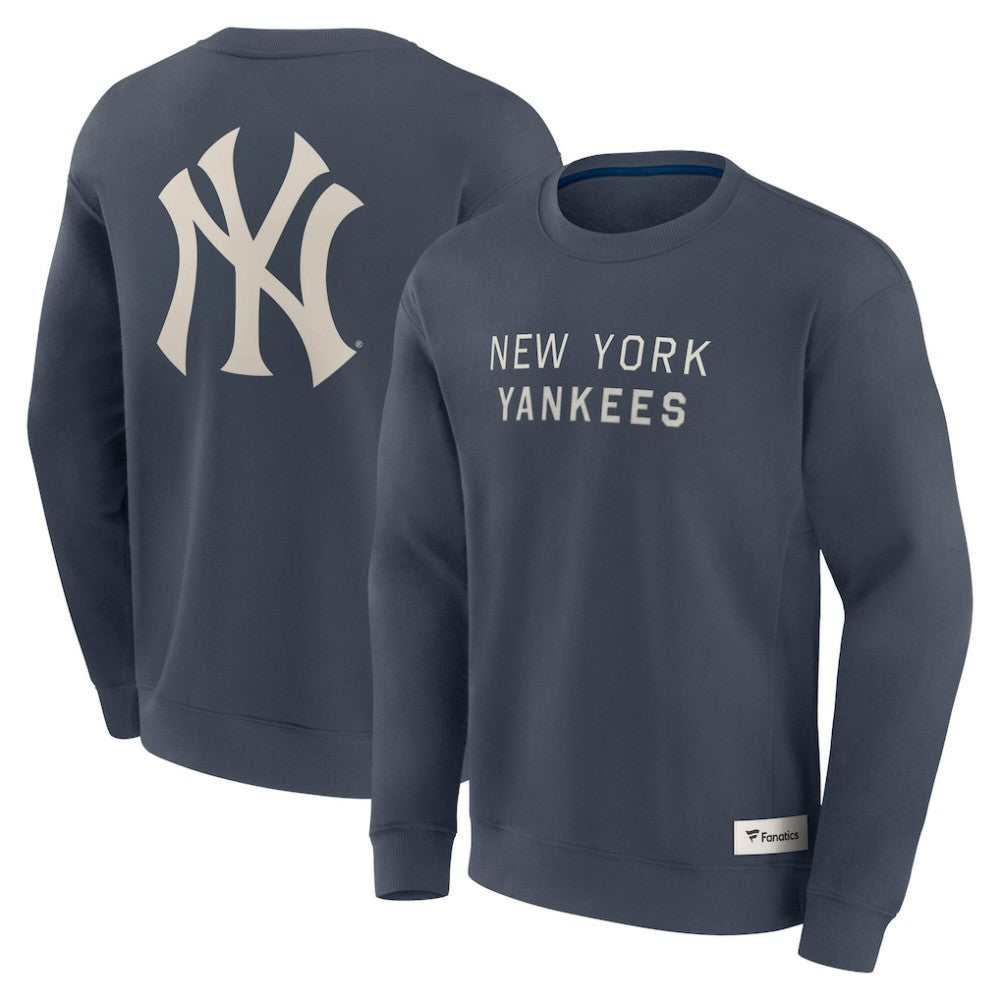 New York Yankees Fanatics Elements Future Ground Lettering Pullover Sweatshirt | MLB Shop