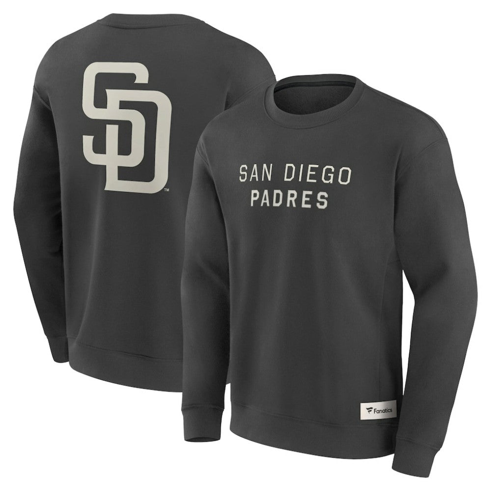 San Diego Padres Fanatics Elements Future Ground Lettering Pullover Sweatshirt | MLB Discount
