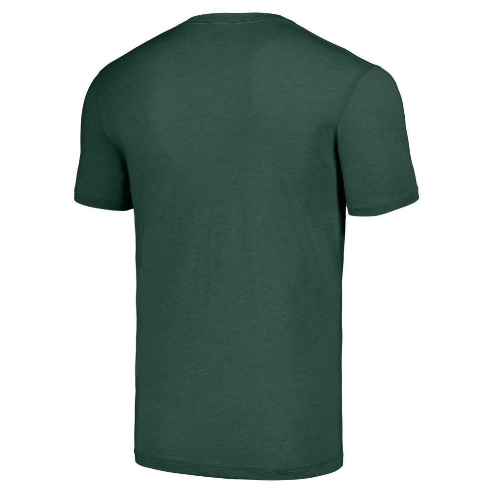 Green Bay Packers  Jordan Love  Homage Unisex Caricature Player Tri-Blend T-Shirt