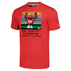 Kansas City Chiefs  Derrick Thomas  Homage Unisex Tecmo Bowl Retired Player Graphic Tri-Blend T-Shirt