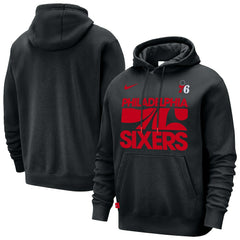 Philadelphia 76ers Courtside Club Pullover Hoodie Discount