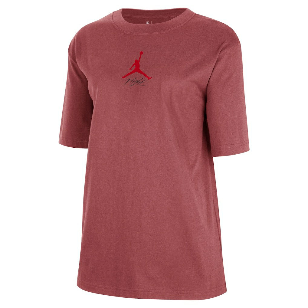 Atlanta Hawks Jordan Brand Women's Courtside Statement Edition Boyfriend T-Shirt New