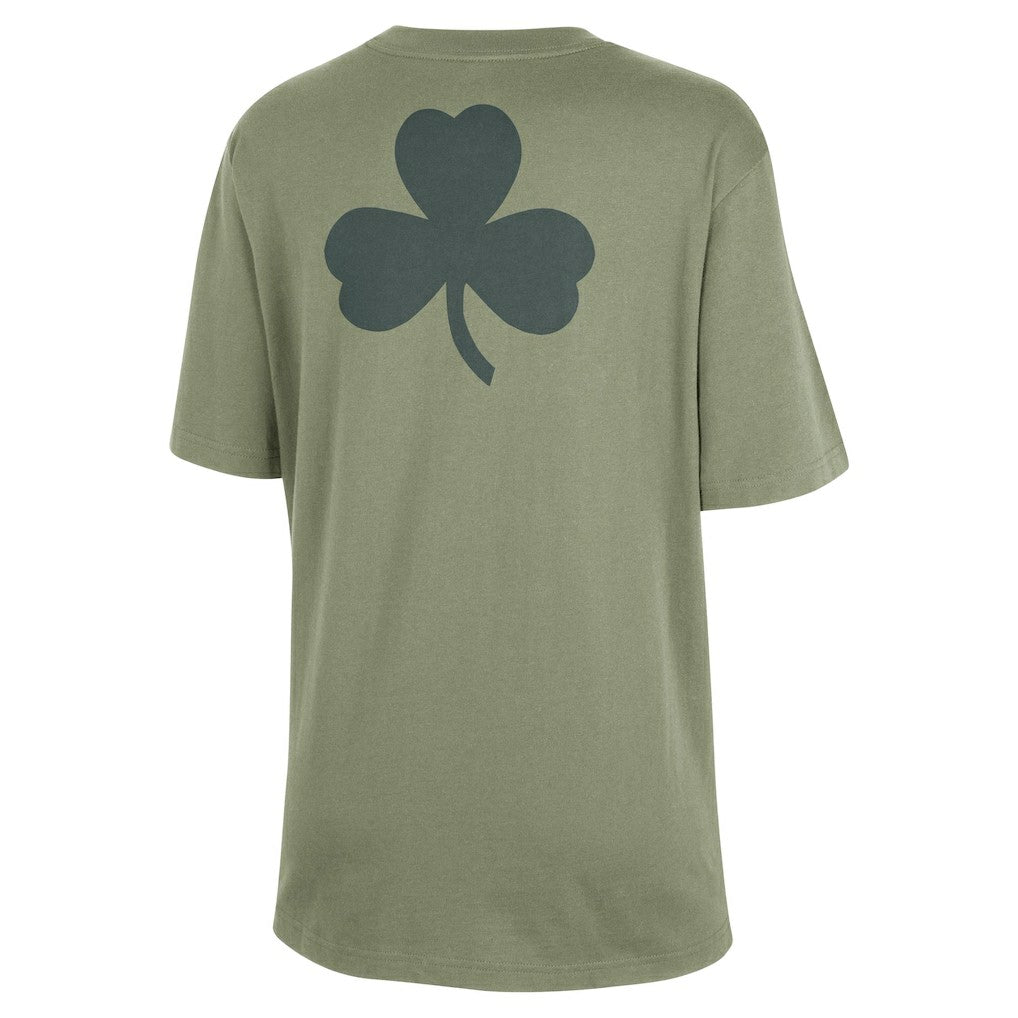 Boston Celtics Jordan Brand Women's Courtside Statement Edition Boyfriend T-Shirt Outlet