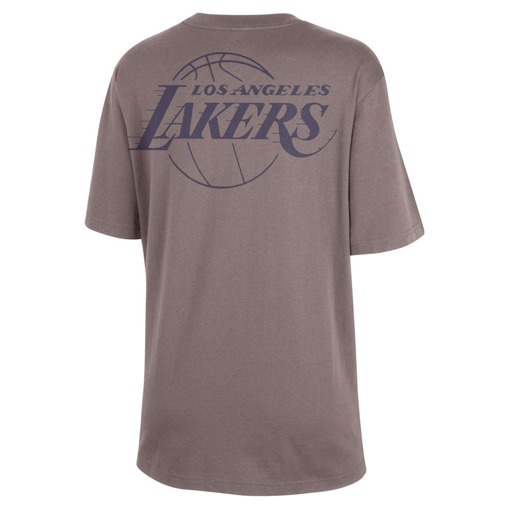 Los Angeles Lakers Jordan Brand Women's Courtside Statement Edition Boyfriend T-Shirt On Sale