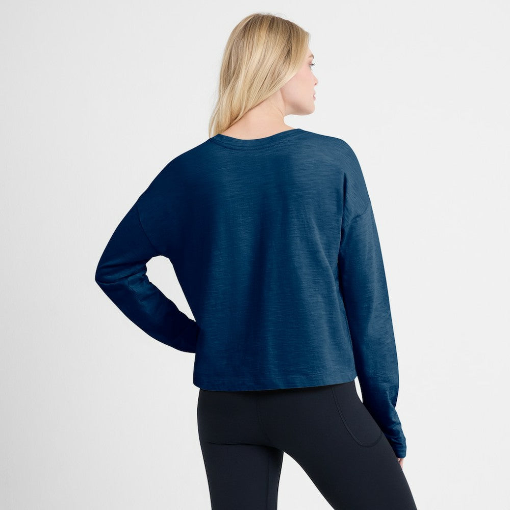 Seattle Kraken Fanatics Women's Oversized All Out Effort Long Sleeve Henley T-Shirt Discount