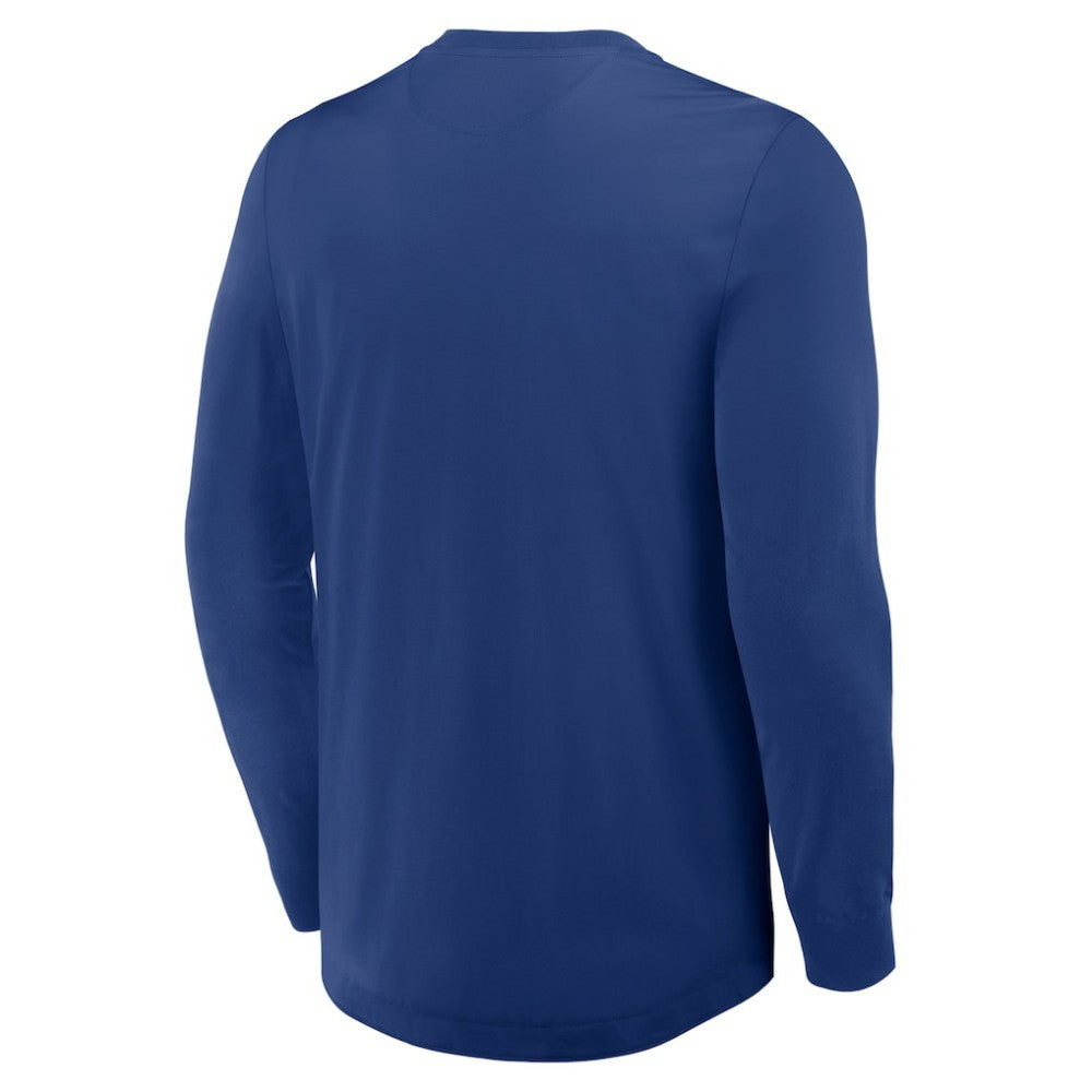 Toronto Maple Leafs Fanatics Adrenaline Push Long Sleeve Henley Shirt On Sale