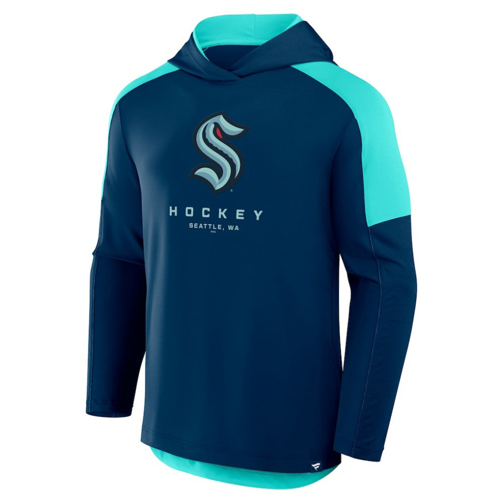 Seattle Kraken Fanatics Meta Game Transitional Pullover Hoodie Sale