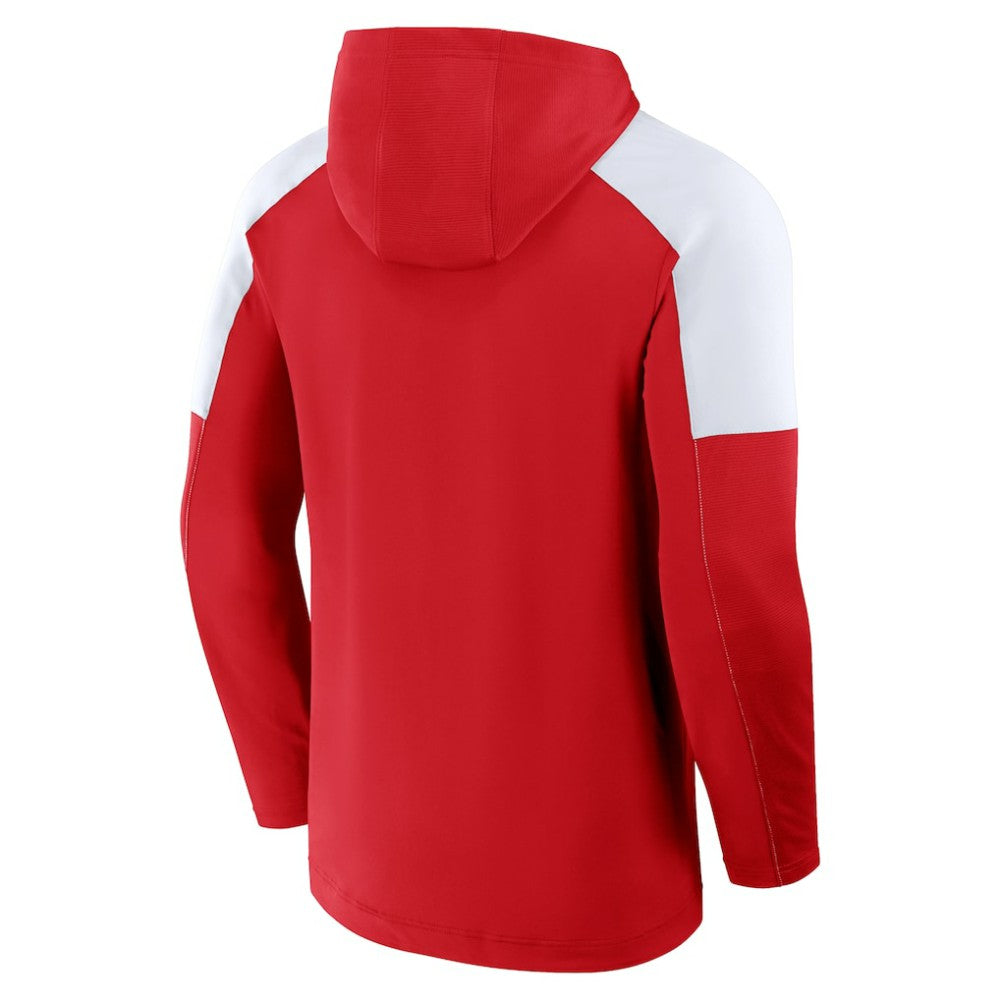 Detroit Red Wings Fanatics Meta Game Transitional Pullover Hoodie For Sale
