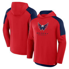 Washington Capitals Fanatics Meta Game Transitional Pullover Hoodie Outlet
