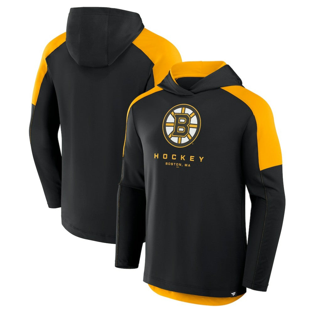 Boston Bruins Fanatics Meta Game Transitional Pullover Hoodie On Sale