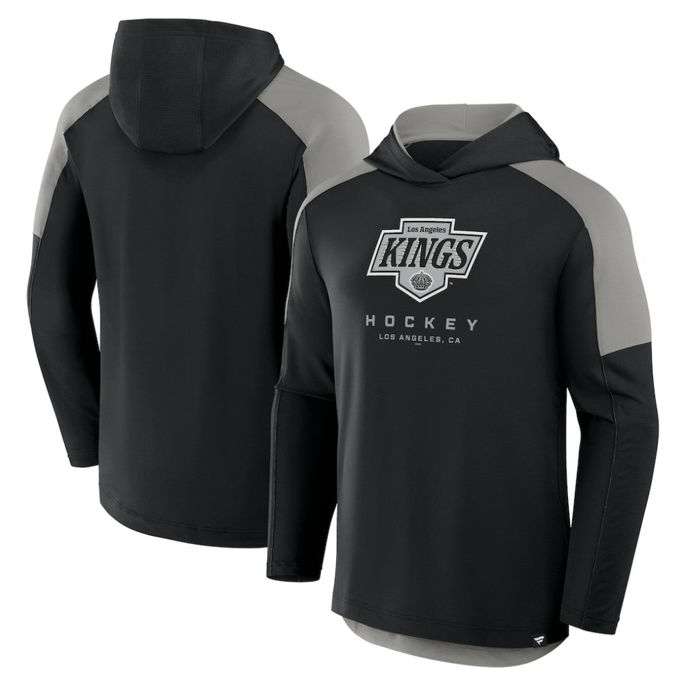 Los Angeles Kings Fanatics Meta Game Transitional Pullover Hoodie On Sale