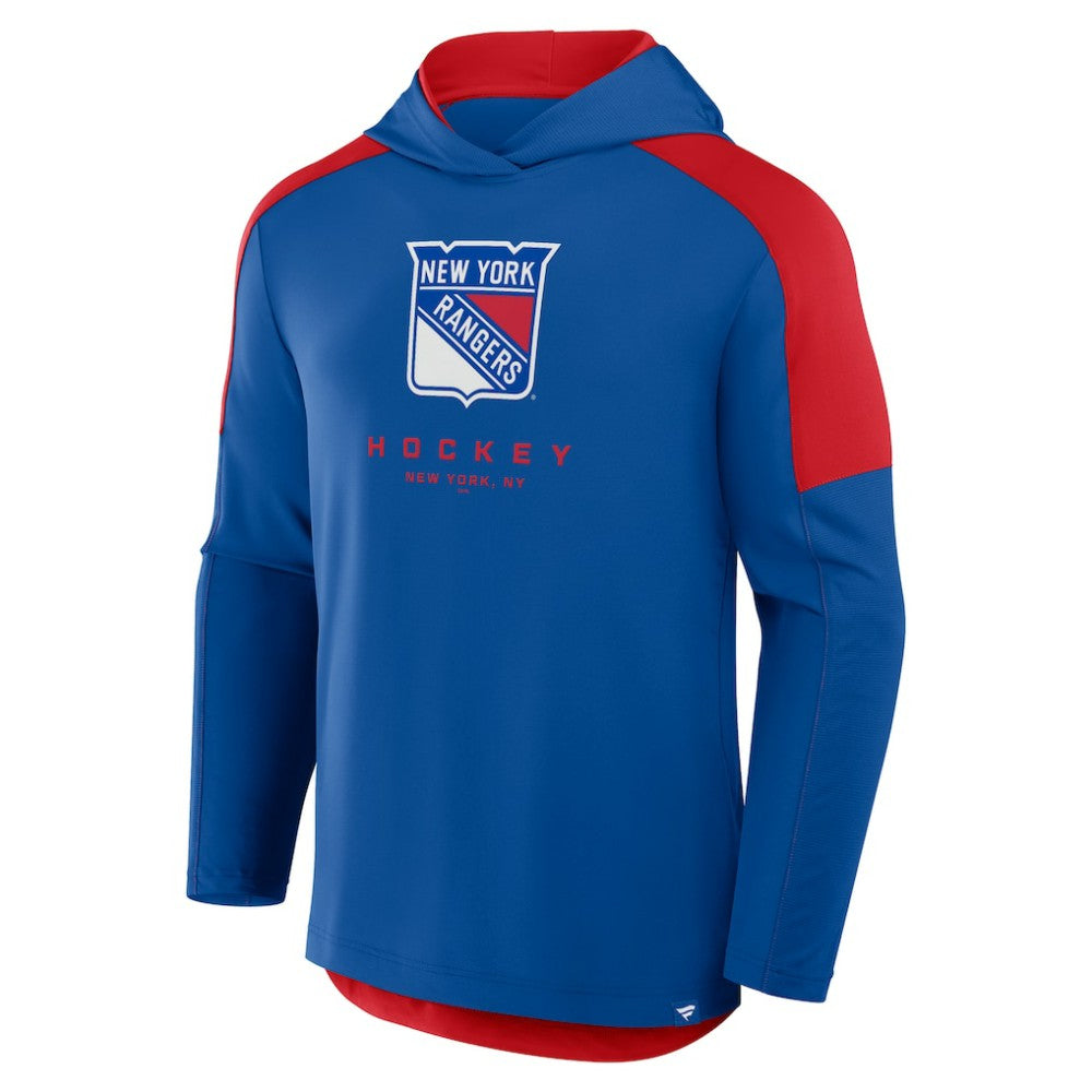 New York Rangers Fanatics Meta Game Transitional Pullover Hoodie Online