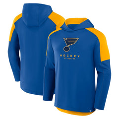 St. Louis Blues Fanatics Meta Game Transitional Pullover Hoodie Sale