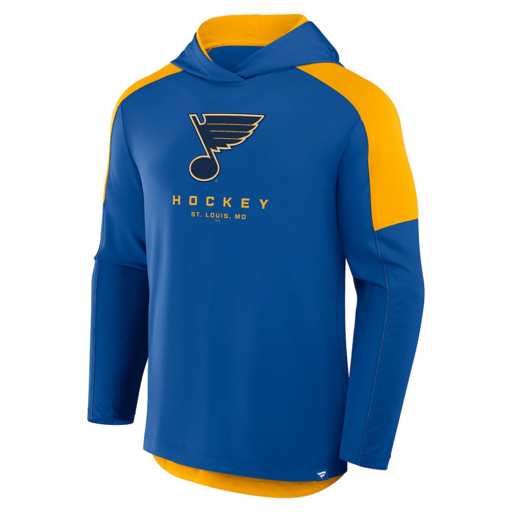 St. Louis Blues Fanatics Meta Game Transitional Pullover Hoodie Sale