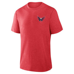 Washington Capitals Fanatics Fan Lanes Tri-Blend T-Shirt On Sale