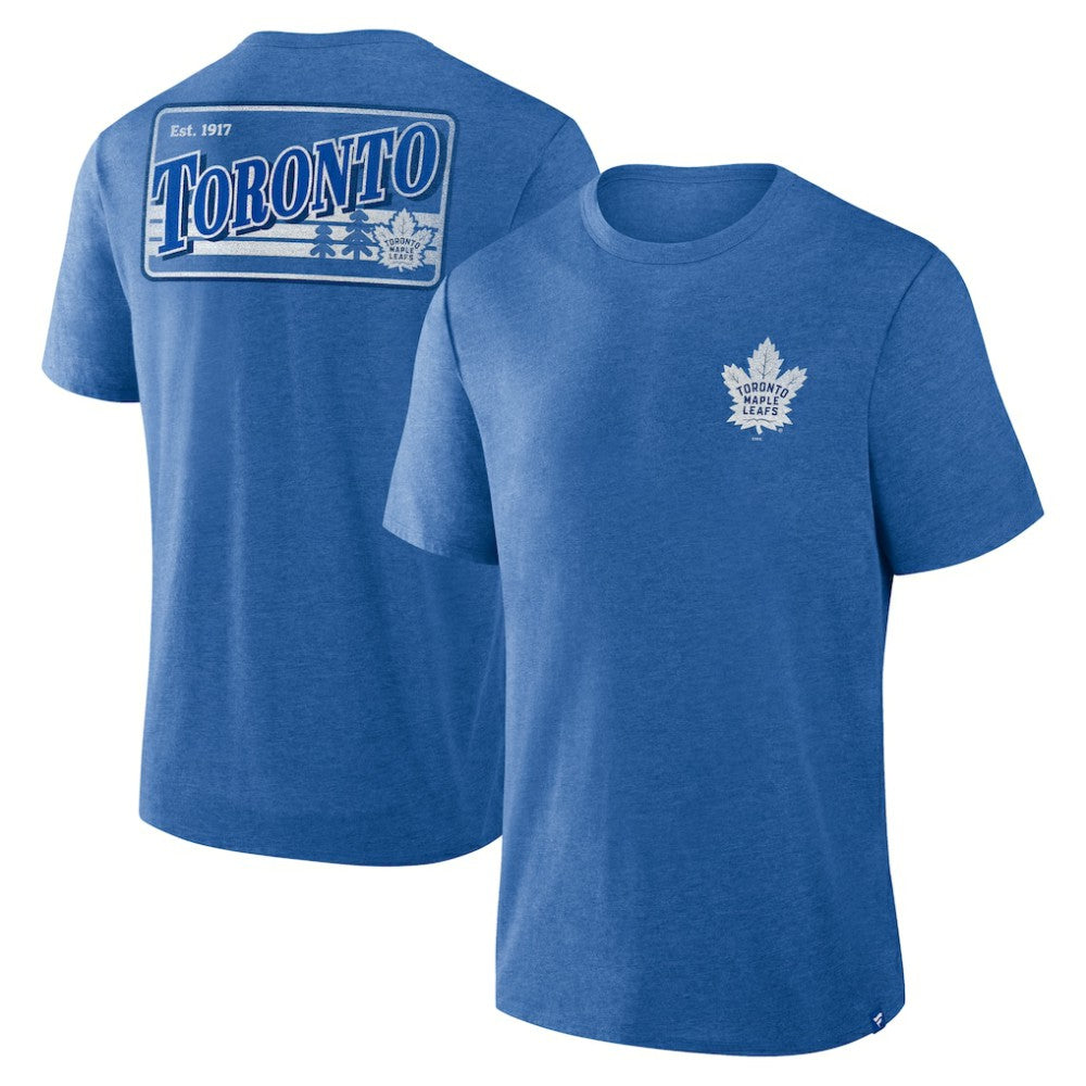 Toronto Maple Leafs Fanatics Fan Lanes Tri-Blend T-Shirt Online