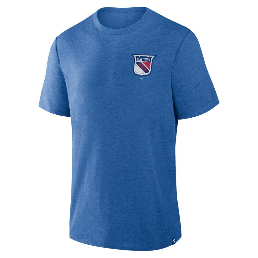 New York Rangers Fanatics Fan Lanes Tri-Blend T-Shirt Sale