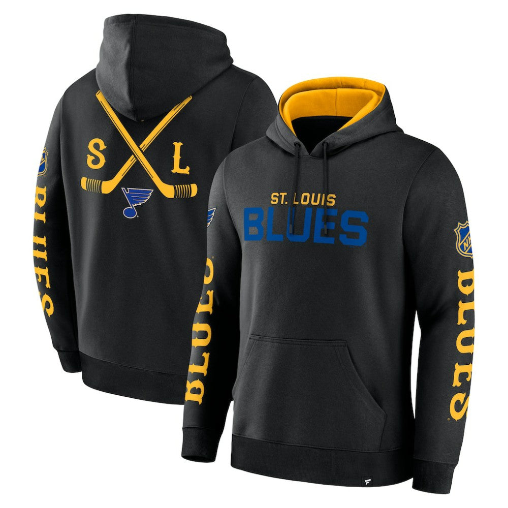 St. Louis Blues Fanatics Big City Legacy Fleece Pullover Hoodie Discount