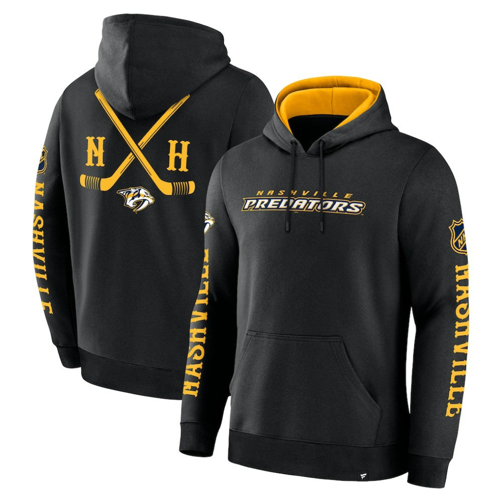 Nashville Predators Fanatics Big City Legacy Fleece Pullover Hoodie On Sale