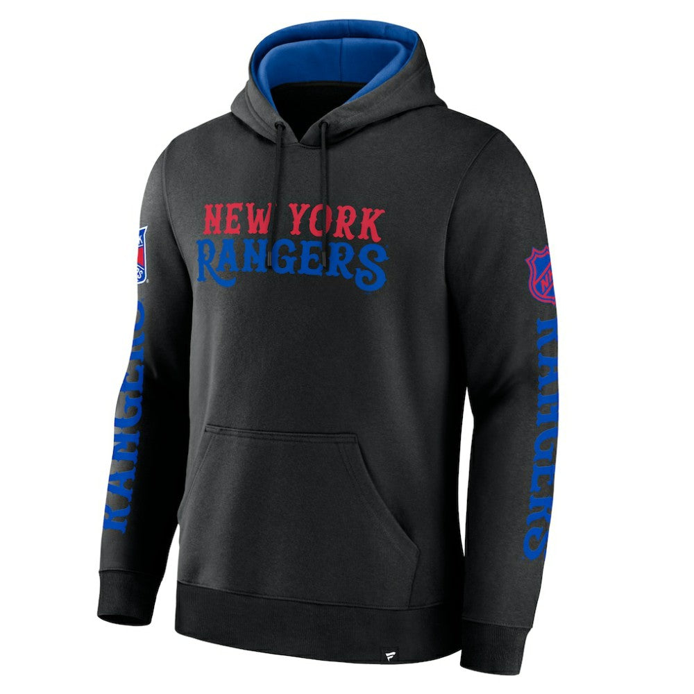 New York Rangers Fanatics Big City Legacy Fleece Pullover Hoodie Discount