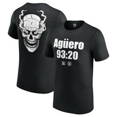 "Stone Cold" Steve Austin WWE x Manchester City Aguero 93:20 T-Shirt Black